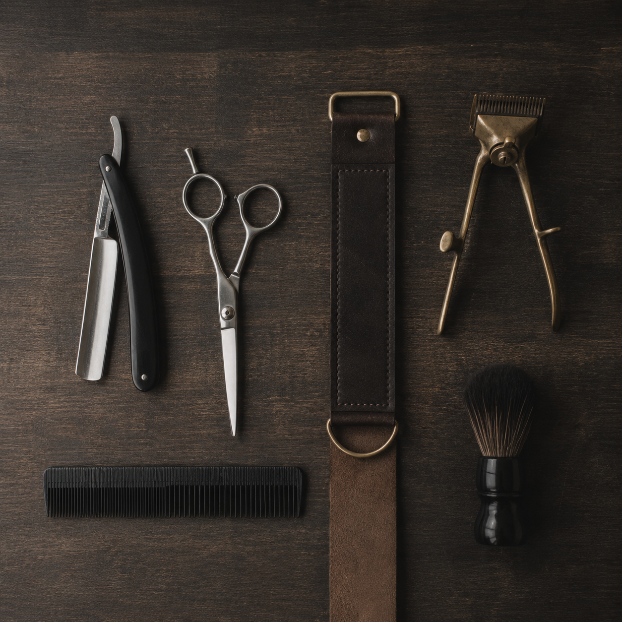 Herramientas de barbería