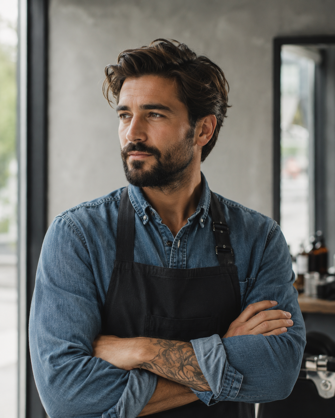 Marc Sánchez, barber y colorista